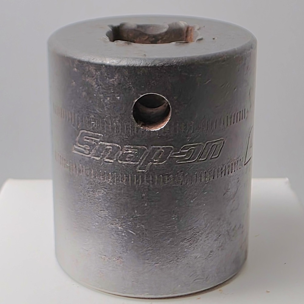 Snap-on‎ Tools USA 1/2" Drive 22mm 6 Point Impact Socket IMM220 Used #0586